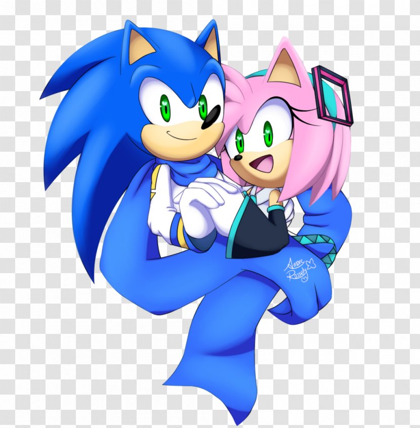 Sonic The Hedgehog Amy Rose Shadow Hatsune Miku - Sega Forever Transparent PNG