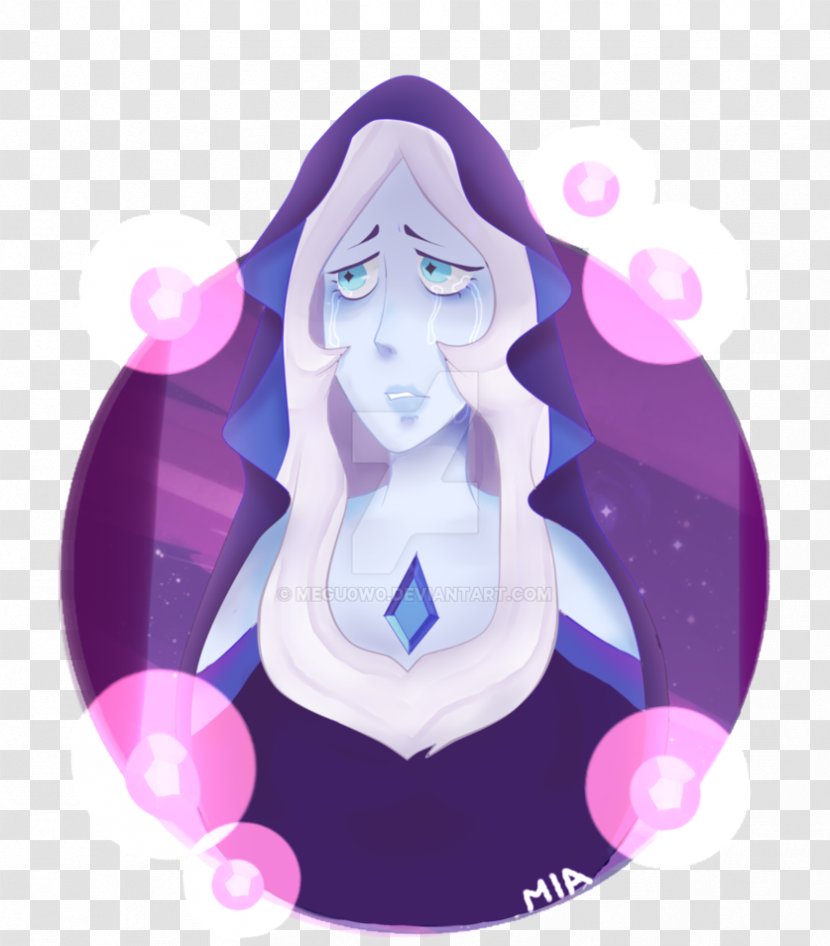 DeviantArt Pink Diamond Drawing - Flower - Blue Steven Universe Transparent PNG