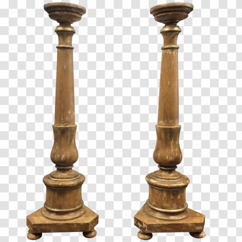 Candlestick Table Brass Antique Furniture - Ormolu - Wood Carving Transparent PNG