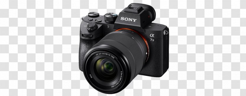 Sony α7R III Mirrorless Interchangeable-lens Camera Full-frame Digital SLR Transparent PNG
