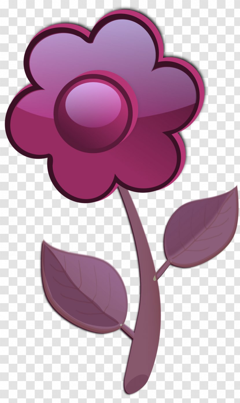Violet Purple Clip Art Pink Petal - Plant - Magenta Transparent PNG