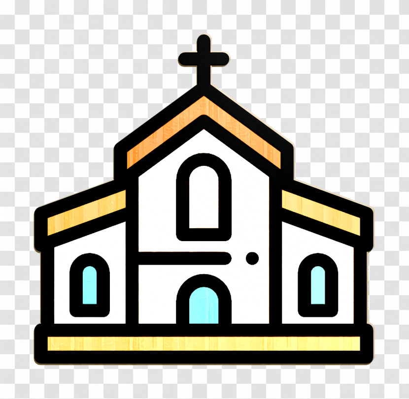 Church Icon In The Village Icon Transparent PNG