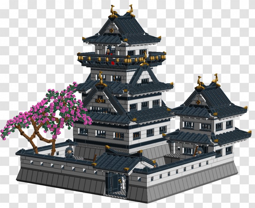 Japanese Castle Matsumoto Japan's Top 100 Castles Building - Pagoda Transparent PNG