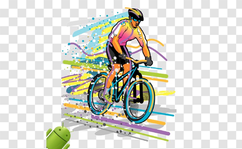 Bicycle Helmets Cycling Drawing - Mountain Bike Transparent PNG
