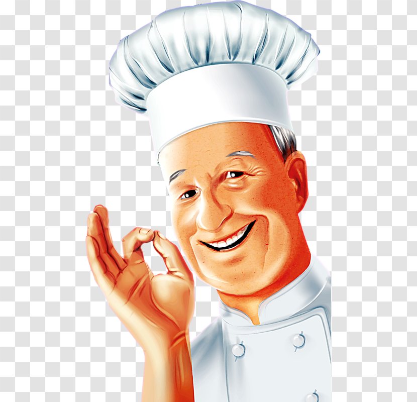 Chef Cook Clip Art - Jaw - Finger Transparent PNG