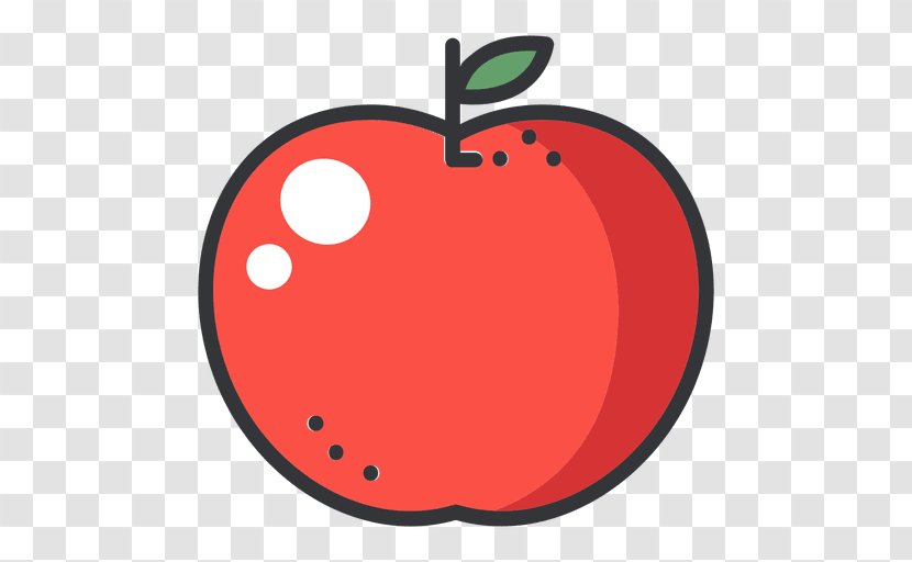 Apple Animation Cartoon Clip Art - Red - Logo Transparent PNG