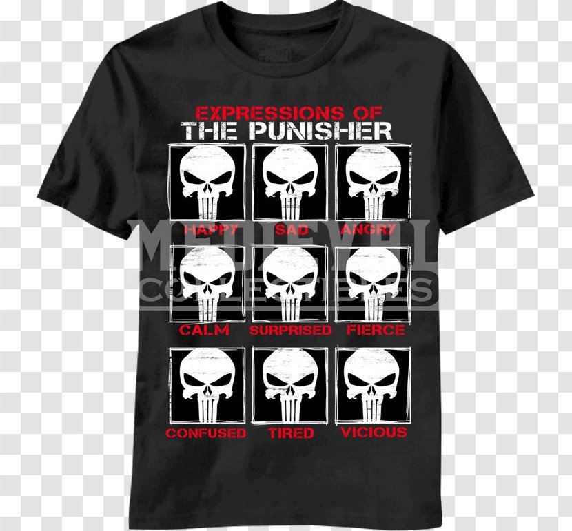 Punisher T-shirt Art Poster - Shirt - Hoodie Transparent PNG