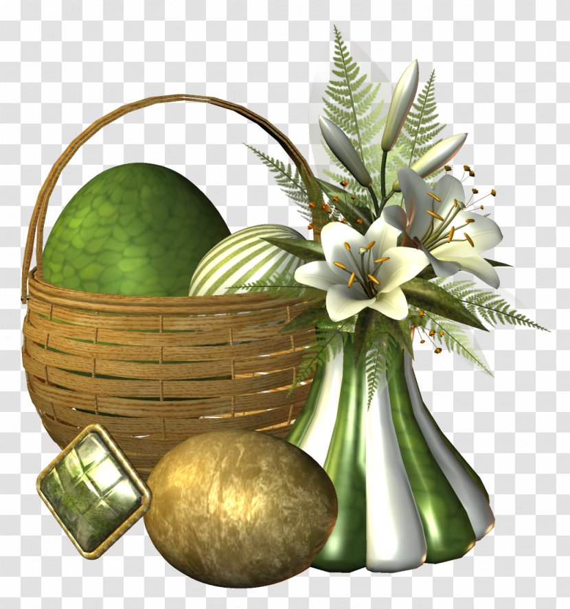 Easter Bunny Egg Floral Design - Birthday Transparent PNG