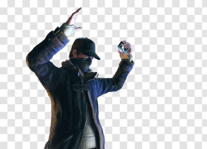 Watch Dogs 2 Aiden Pearce - Security Hacker - Black Regiment Transparent PNG