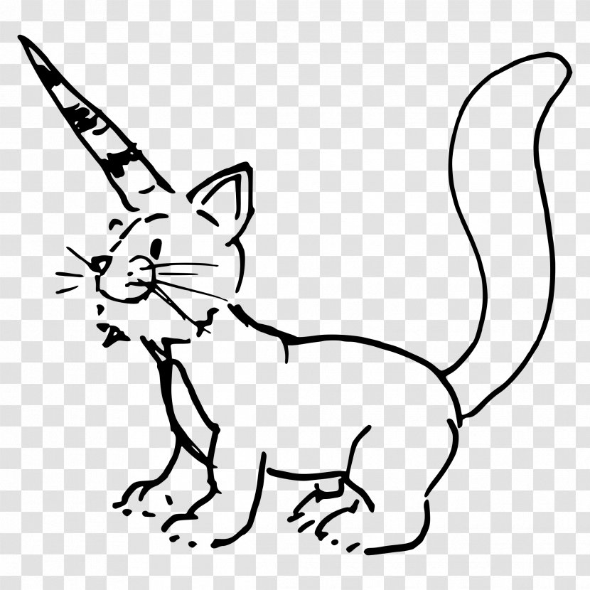 Cat Drawing Clip Art - Fauna - Clipart Transparent PNG