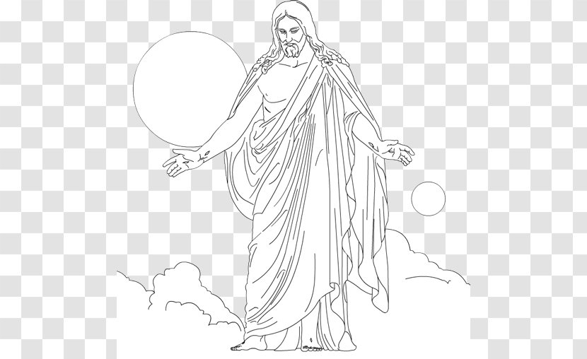 Christmas Coloring Pages Book Colouring Child Resurrection Of Jesus - Fictional Character Transparent PNG
