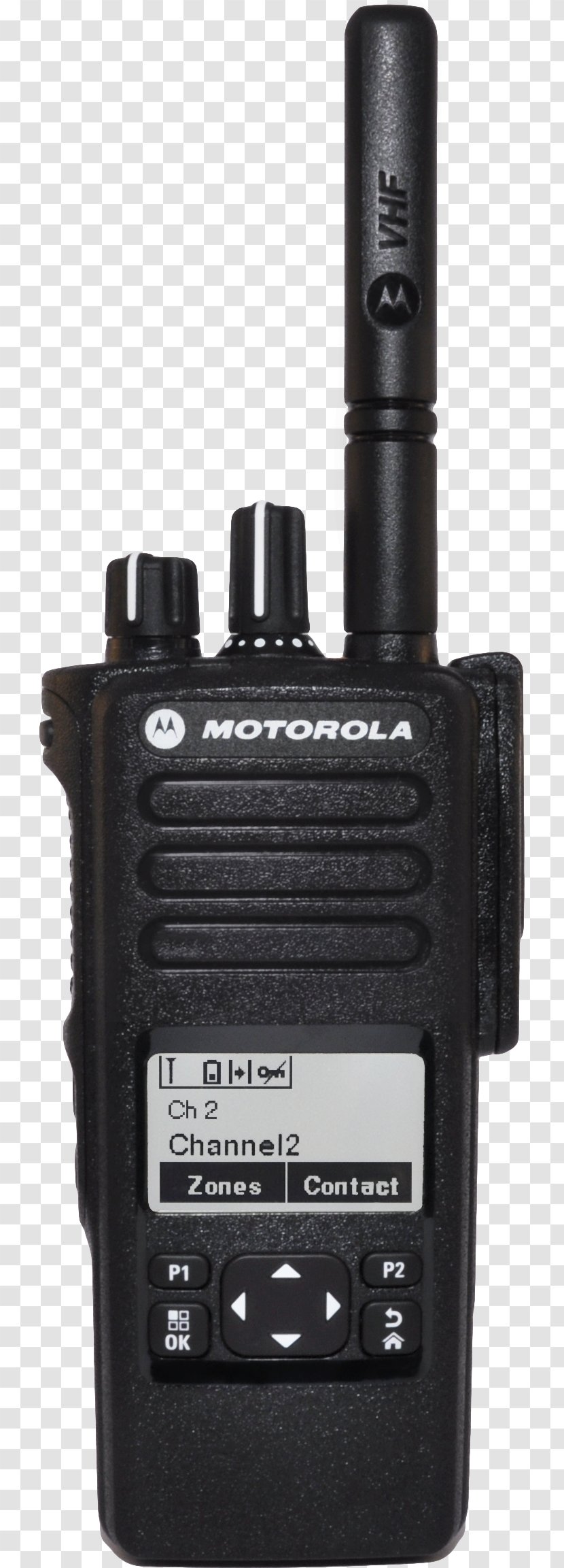 Motorola Solutions Two-way Radio Walkie-talkie Transparent PNG