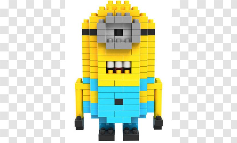 Kevin The Minion Jigsaw Puzzles Stuart Nanoblock Minions - Toy Transparent PNG