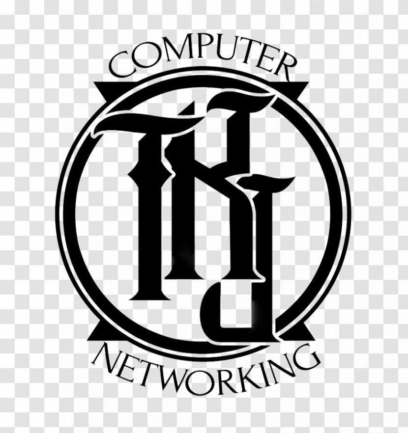Teknik Komputer Dan Jaringan Logo Computer Network Software Vocational School - Monochrome - Polos Transparent PNG