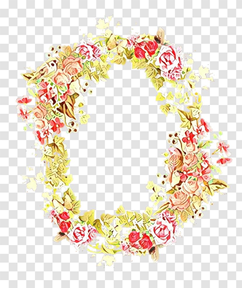Pink Lei Wreath Fashion Accessory Flower - Plant Transparent PNG