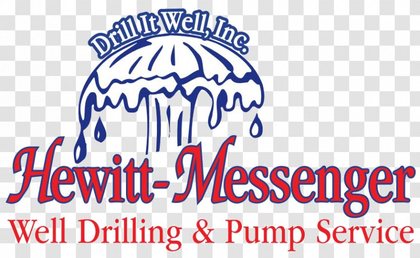 Logo Hewitt-Messenger Well Drilling And Pump Service Hewitt Messenger & Water Brand - Area - Geology Hammer Transparent PNG