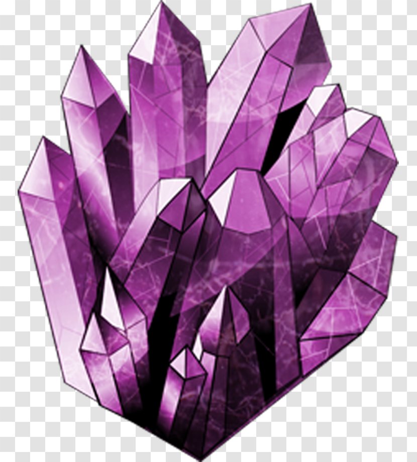 Crystallography - Purple - Stalactites And Stalagmites Clipart Transparent PNG