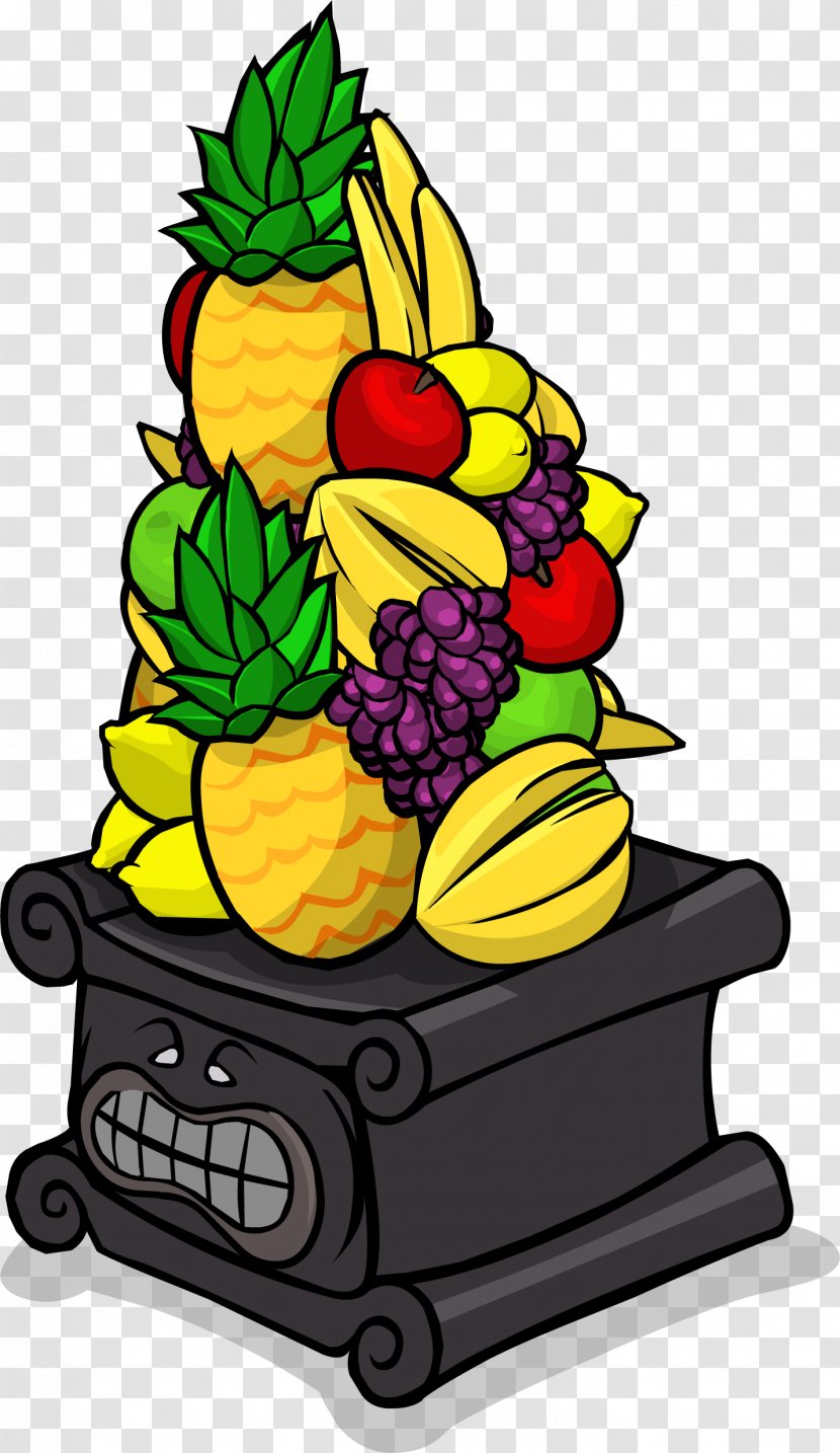 Clip Art Illustration Flowering Plant Cartoon Vegetable - Breakfast Clipart Fruit Salad Transparent PNG
