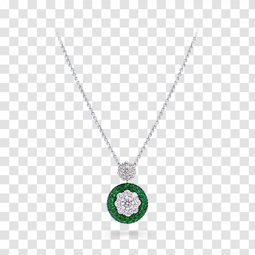 Locket Necklace Emerald Jewellery Silver Transparent PNG