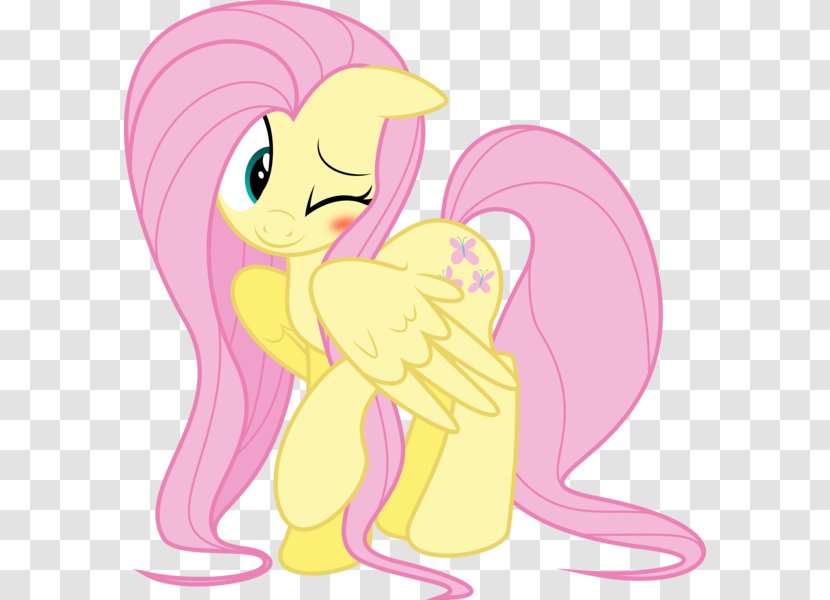 My Little Pony Pinkie Pie Horse Fluttershy - Watercolor Transparent PNG