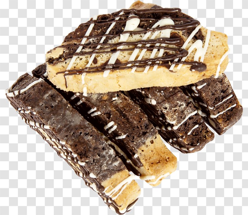 Chocolate Brownie Biscuits Fudge Turrón - Almond Biscotti Transparent PNG