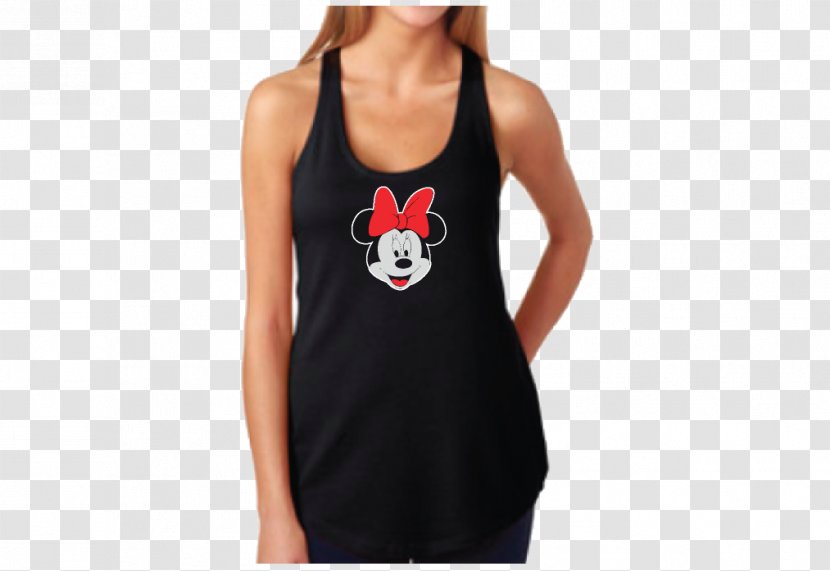 T-shirt Minnie Mouse Mickey Disney's Animal Kingdom The Walt Disney Company - Sleeveless Shirt Transparent PNG