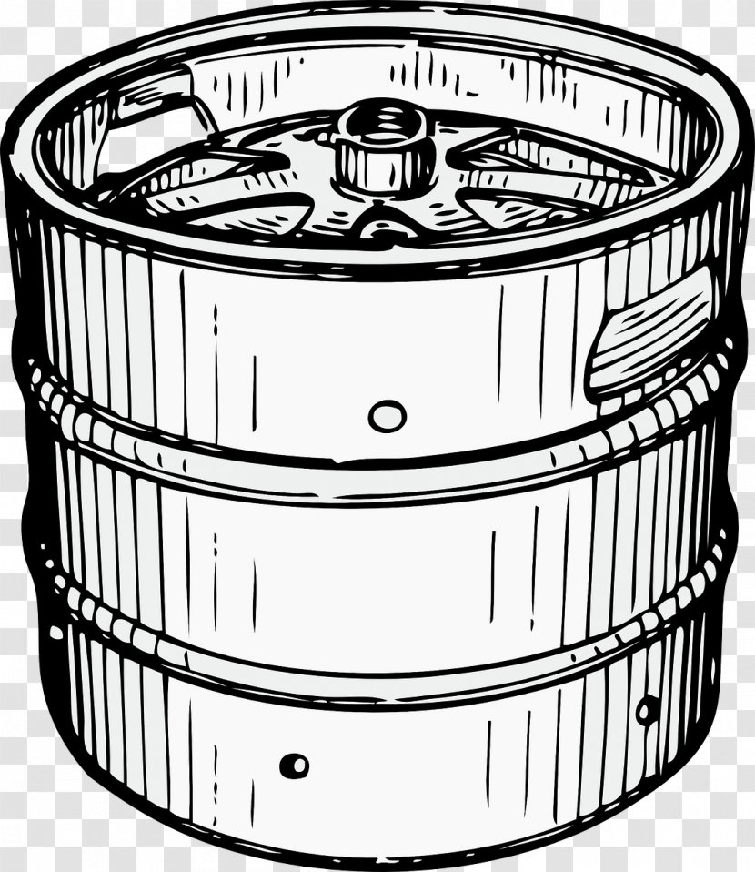 Beer Keg Barrel Clip Art - Material Transparent PNG