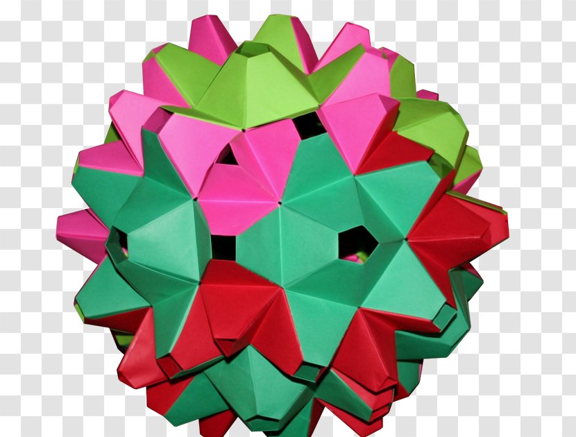 Origami Paper STX GLB.1800 UTIL. GR EUR Symmetry - Polyhedra Transparent PNG