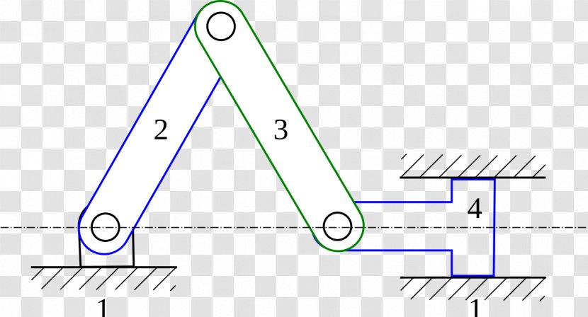 Linear Motion Biela-manivela Rotation Around A Fixed Axis Kinematics - Piston Vector Transparent PNG