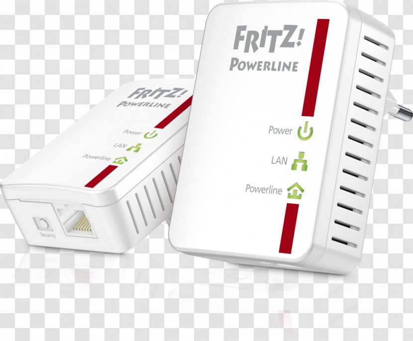 Power-line Communication PowerLAN AVM GmbH Fritz!Box Adapter - Fritzbox - Prompt Box Transparent PNG