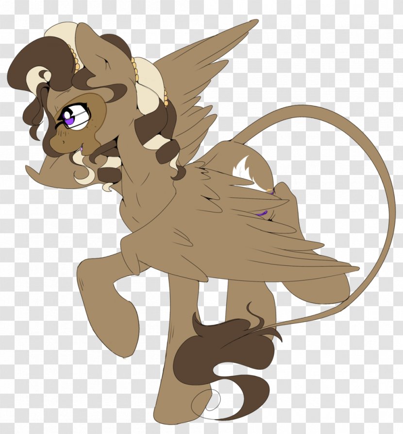 Horse Cat Legendary Creature Clip Art - Pony Transparent PNG