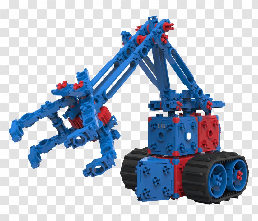 LEGO Toy Block Robot - Claw Machine Transparent PNG