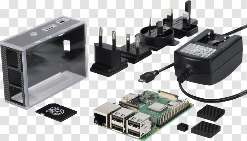 Raspberry Pi 3 Electronics ARM Architecture OpenELEC - Hardware Transparent PNG