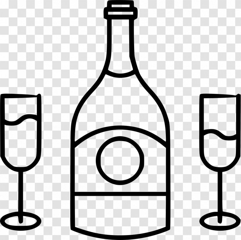White Wine Vector Graphics Illustration - Glass Transparent PNG