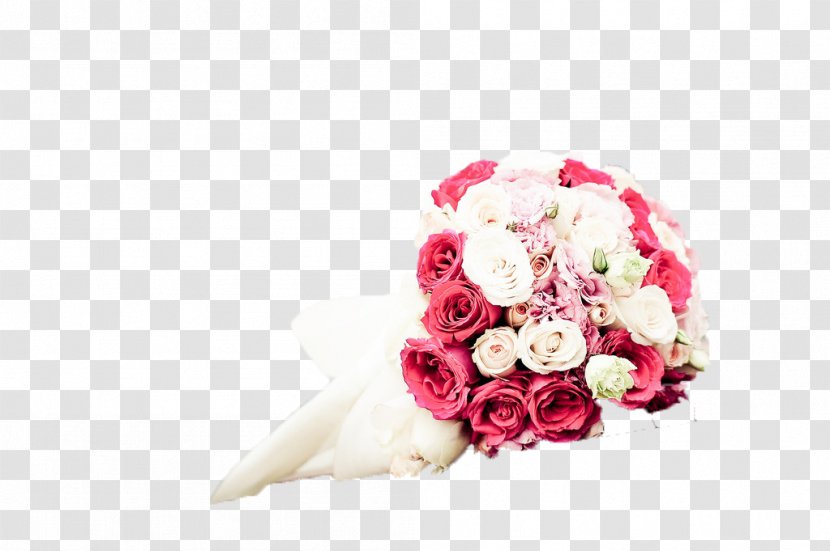 Garden Roses Flower Bouquet Nosegay Wedding - Blomsterbutikk Transparent PNG