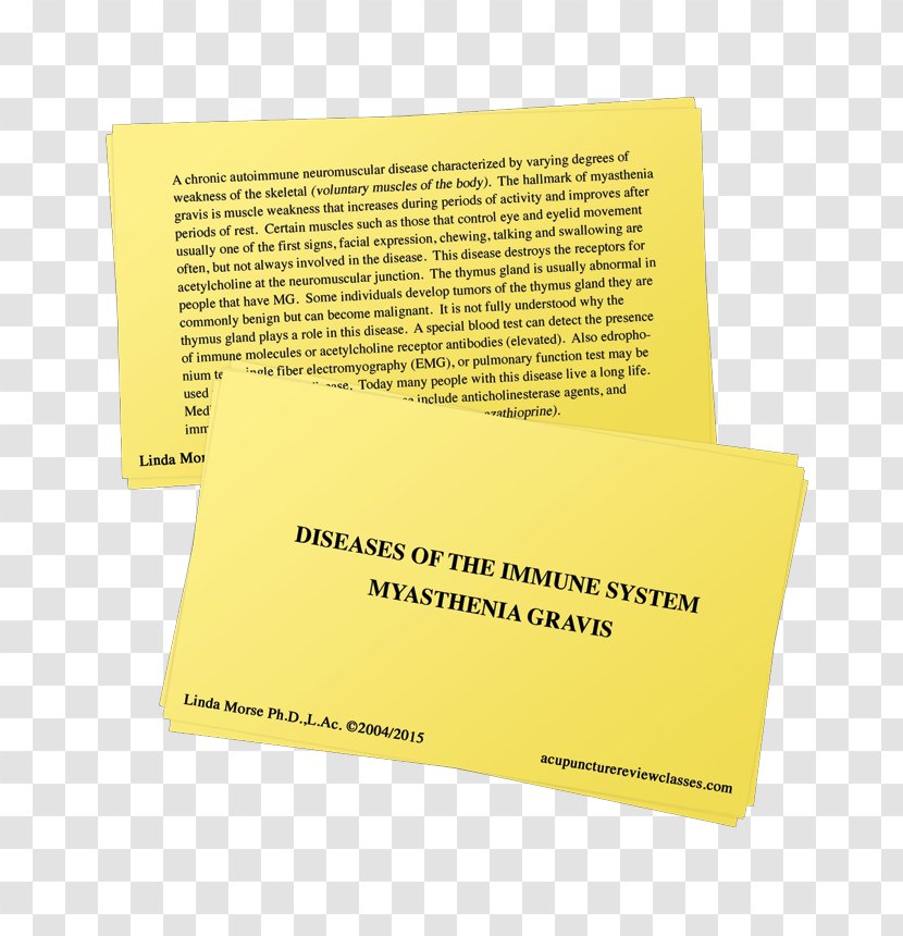 Paper Font - Yellow - Biomedicine Transparent PNG