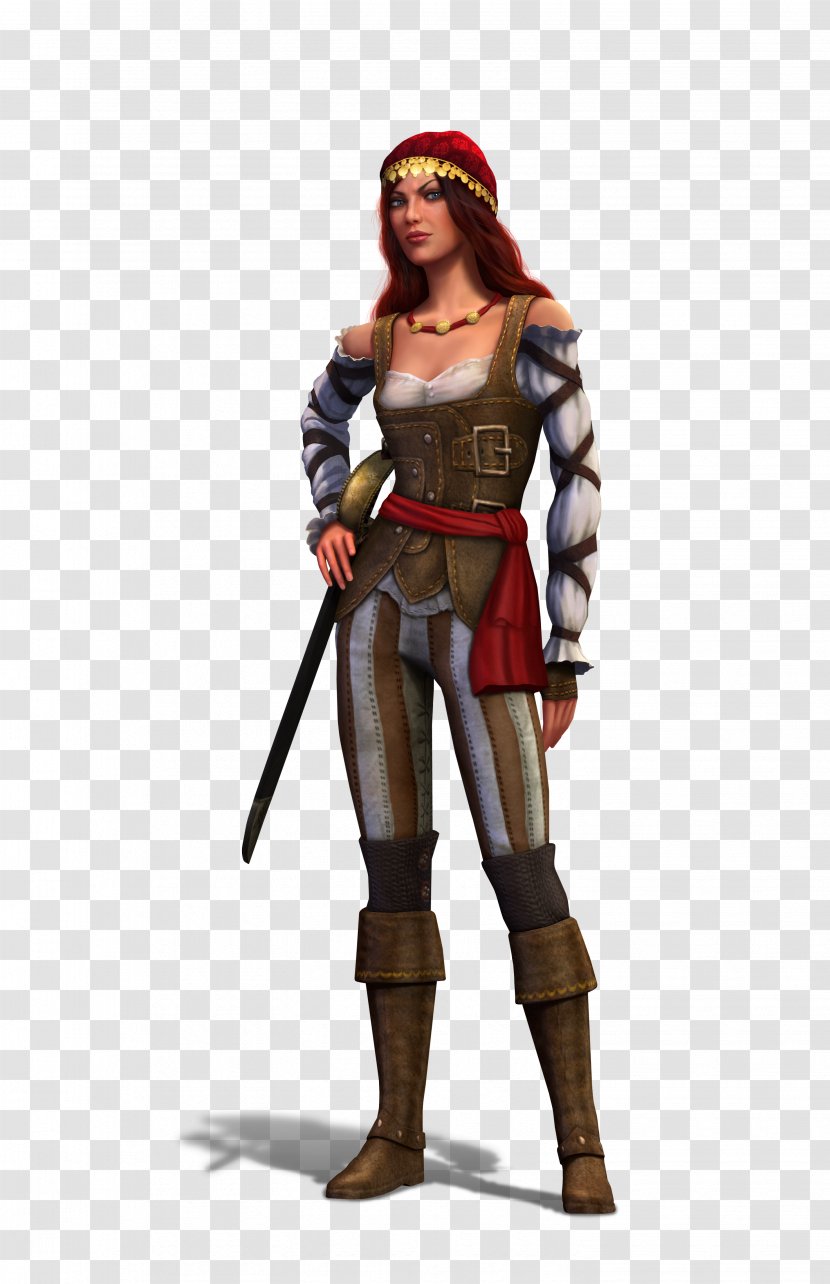 The Sims Medieval: Pirates And Nobles 3 4 - Action Figure - Pirate Parrot Transparent PNG