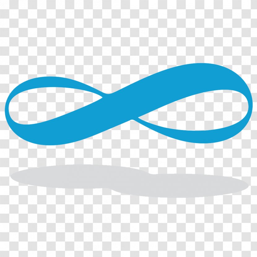 Infinity Symbol Brand Clip Art - Aqua Transparent PNG