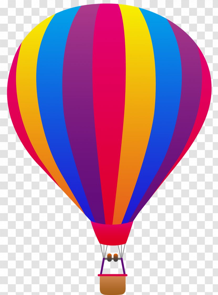 Flight Hot Air Balloon Clip Art - Watercolor Painting - Airline Transparent PNG