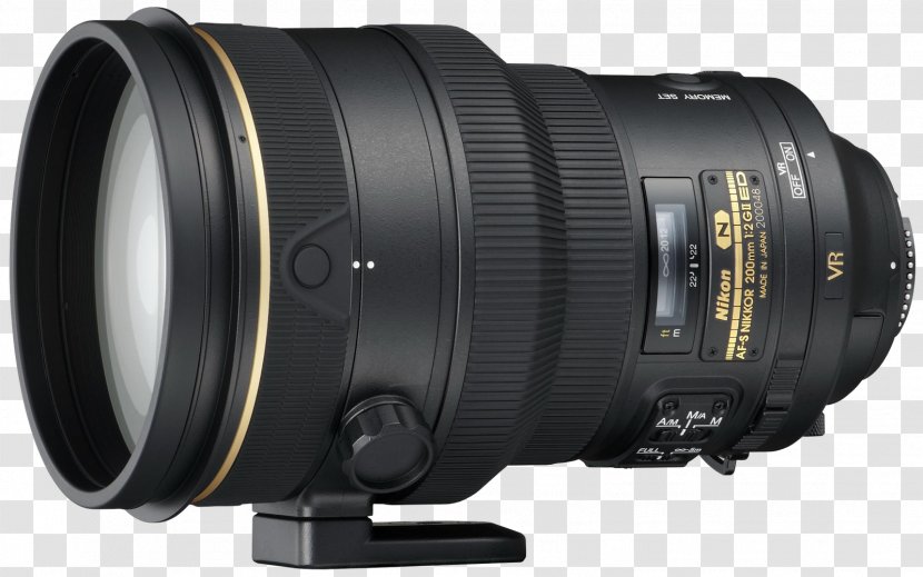 Nikon AF-S DX Nikkor 35mm F/1.8G 200mm F/2.0 Camera Lens Photography - Autofocus Transparent PNG