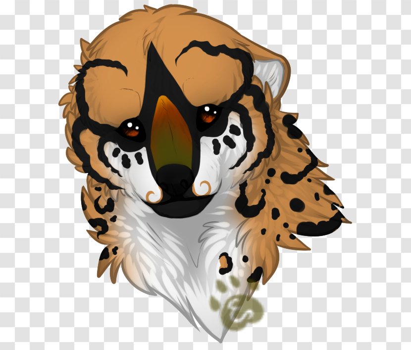 Tiger Bear Cat Cartoon - Head Transparent PNG