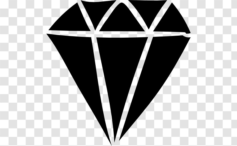 Diamond Gemstone Engagement Ring - Symmetry Transparent PNG