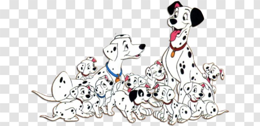Dalmatian Dog Puppy Breed Roger Radcliffe - One Hundred And Dalmatians Transparent PNG