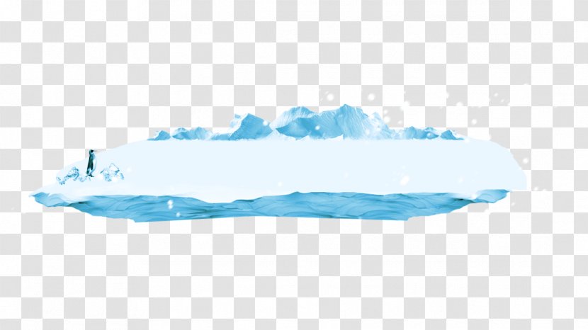Snow Iceberg - Aqua Transparent PNG