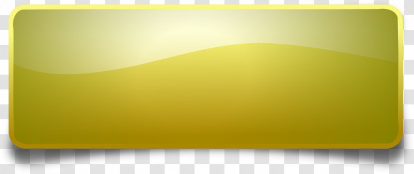 Button Clip Art - Rectangle - GOLD BANNER Transparent PNG
