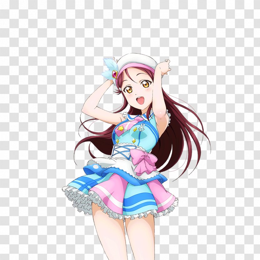 Love Live! Sunshine!! Aqours Costume Kimi No Kokoro Wa Kagayaiteru Kai? Cosplay - Silhouette - Cartoon Transparent PNG