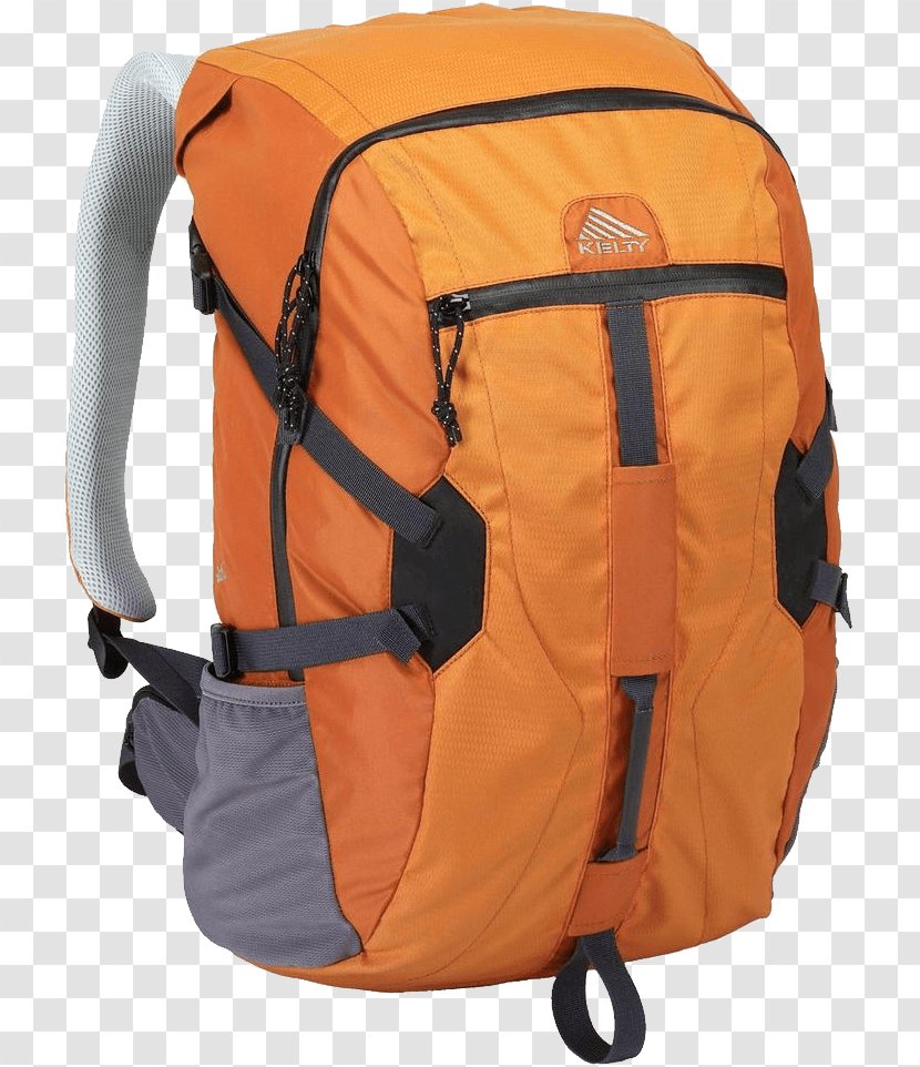 Backpack Bag Clip Art - Orange Transparent PNG