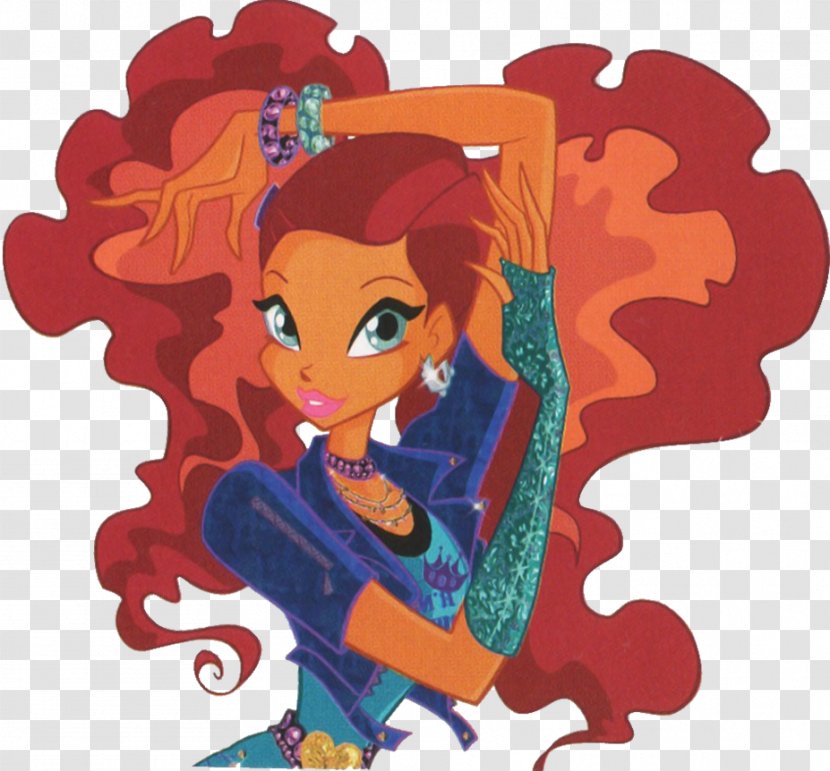 Aisha Bloom Tecna Winx Club - Fictional Character - Season 5 ClubRockstarsWinx Rockstars Transparent PNG