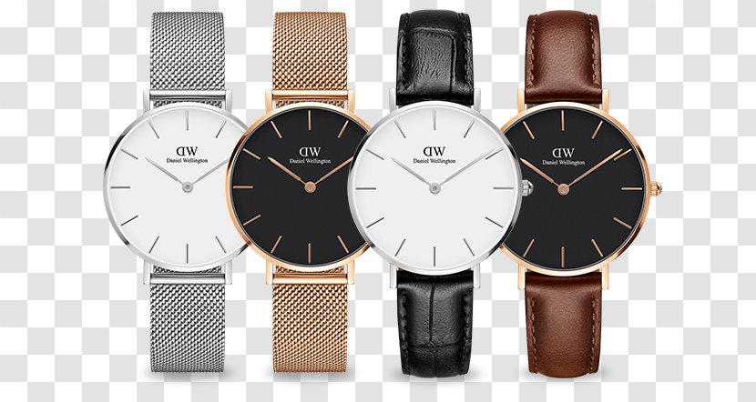 Daniel Wellington Classic Petite Watch Strap Transparent PNG