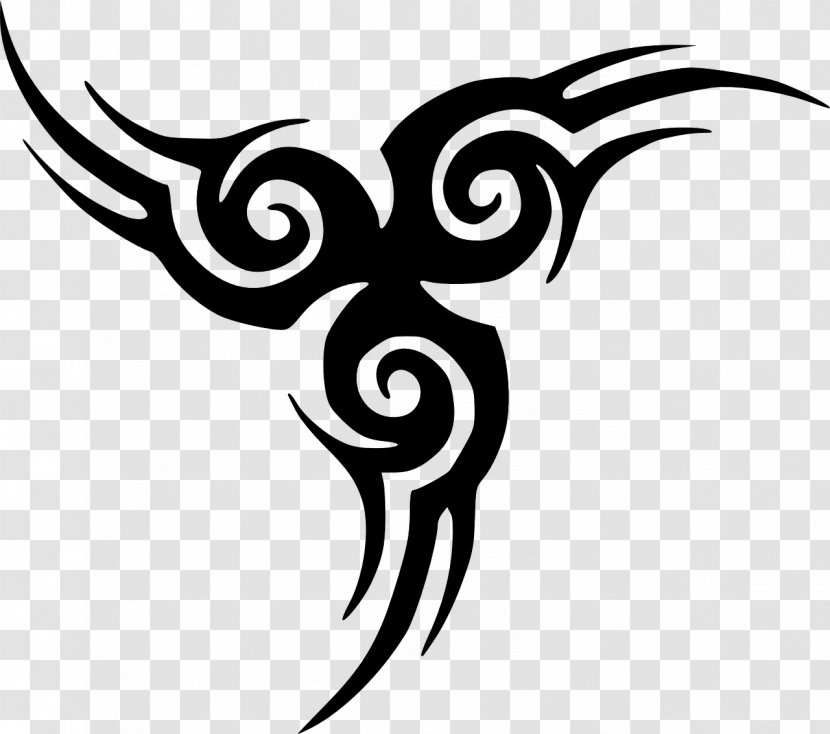 Sleeve Tattoo Clip Art - Beak - Symbol Tribal Transparent PNG